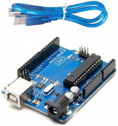 Vayuyaan ATmega328P with USB Cable length 1 feet, Compatible with ATMEGA16U2 Micro Controller Board Electronic Hobby Kit