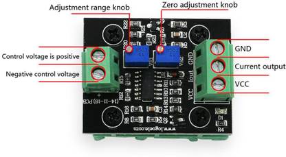 Lyla Voltage To Current Module Isolation Transmitter Signal Converter Module 0-10V To