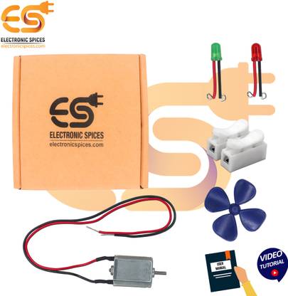Electronic Spices Diy Mini Wind Turbine Kit Starter Kit Electronic Components Electronic Hobby Kit