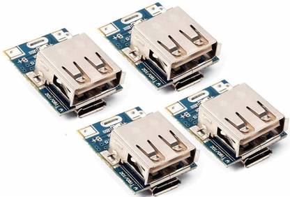 Prowans Power Bank Circuit Board Assembly Module Kit- Pack of 4 Electronic Components Electronic Hobby Kit