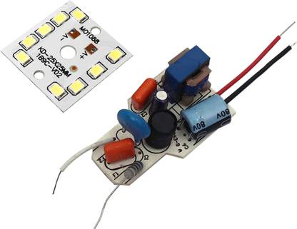 Electronic Spices Combo of Raw material for LED bulb with MCPCB Electronic Components Electronic Hobby Kit
