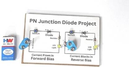 ERHIndia PN Junction Diode Experiment for Class 12 CBSE Physics Project Working Model Educational Electronic Hobby Kit