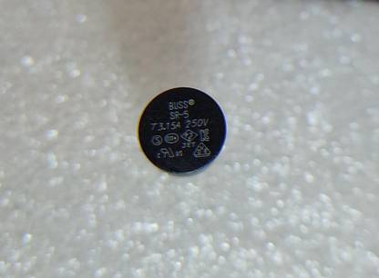iBAT SOLUTIONS 5PCS 3.15A 250V AC T3.15A 250V Fuse Slow Blow Micro Time Lag type Round Electronic Components Electronic Hobby Kit