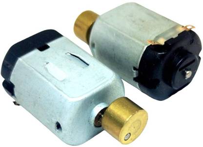 INVENTO 2Pcs 3V - 6V Vibration motor mini micro DC Toy Hobby Motor 25x20x15mm 5200 rpm Automotive Electronic Hobby Kit
