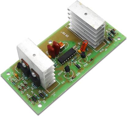 Electronic Spices 12V DC to 220V AC 200 watt inverter circuit motherboard 120mm x 55mm x 35mm Electronic Components Electronic Hobby Kit