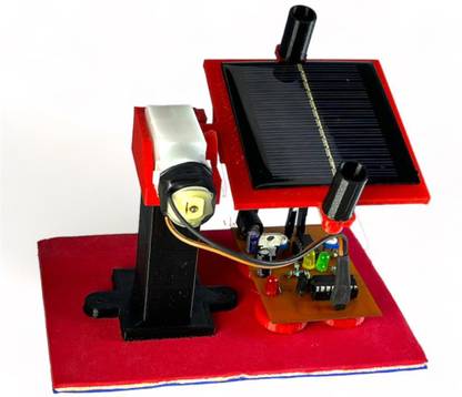AUTO BOTIX Single Axis Solar Tracking System Hand Made 100% Working Project Educational Electronic Hobby Kit