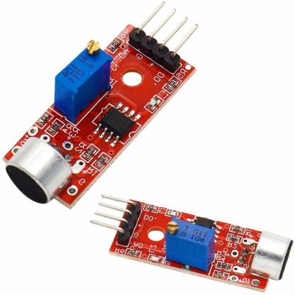 Mechatron Robotics Voice Detection Microphone Module for Sound Control Projects Electronic Components Electronic Hobby Kit