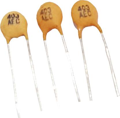 Lexa PF 403 CERAMIC CAPACITOR 40NF 50V 0.04UF (PACK OF 50) AEC Electronic Components Electronic Hobby Kit