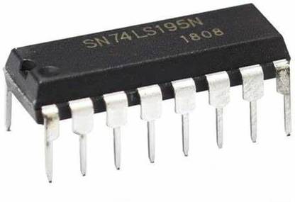 iBAT SOLUTIONS 3pcs 74LS195 Universal 4-Bit Shift Register IC - (74 LS 195) Electronic Components Electronic Hobby Kit
