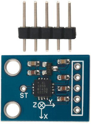 ADXL335 ADXL337 3-Axis Analog Output Accelerometer Transducer LilyPad Module DIY