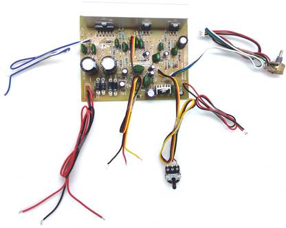 TECH AND TRADE Tda7265 and 2030IC based amplifier BOARD with supreme BASS boost Electronic Components Electronic Hobby Kit