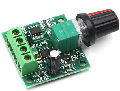 electrolight 2A 30W mini PWM DC Motor Speed Control switch Controller DC 1.8V 3V 5V 6V 12V PWM Adjustable 1803BK+self-recovery Fuse Motor Control Electronic Hobby Kit