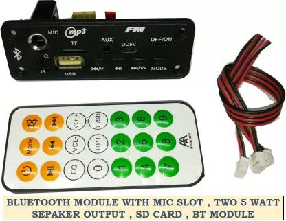 SG Flash Bluetooth With Mic Echo FM USB AUX Card MP3 Audio Player Decoder Module Kit Sound Recorder and Sound Circuit Electronic Hobby Kit