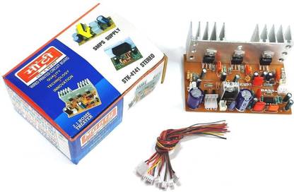 Creative Tech 2.1 Home Theater Amplifier Board 100 watt with Bass Boost Support TDA2030 Based with in-Built 5 Volt Regulator IC 7805 Sound Recorder and Sound Circuit Electronic Hobby Kit