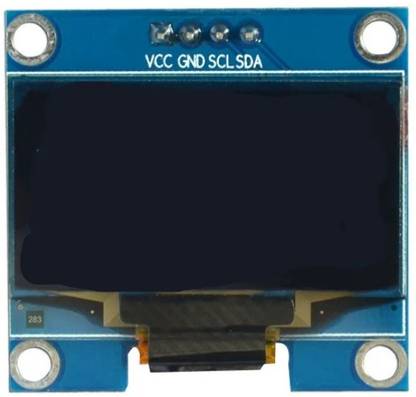 Electronixmart 1.3 Inch I2C/IIC 128 x 64 -WHITE OLED Display Module 4pin Display Lights Electronic Hobby Kit