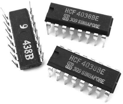 iBAT SOLUTIONS 2PCS CD4038BE CMOS Triple Serial Adder IC,CD 4038 BE Adder IC Electronic Components Electronic Hobby Kit