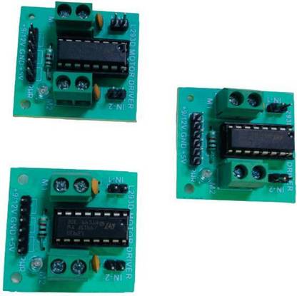 MAG BEE L293D motor driver module For Arduino -L293D motor driver board-Pack of 3 Educational Electronic Hobby Kit
