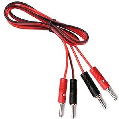 MIFRA ELECTRONICS Banana Patch Cord – Banana to Banana Cable – 4MM 1.5 Meters Alternative Energy Electronic Hobby Kit