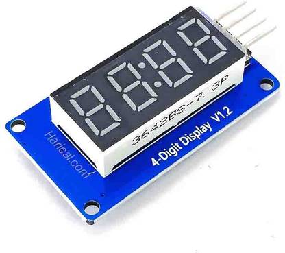 Harical TM1637 4 Bits 7 Segment Digital LED Display Clock Module for Arduino Electronic Components Electronic Hobby Kit