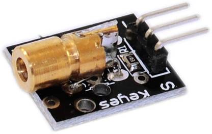 INVENTO Laser sensor Module 650nm 6mm 5V 5mW Red Laser Dot Diode KY-008 Automotive Electronic Hobby Kit
