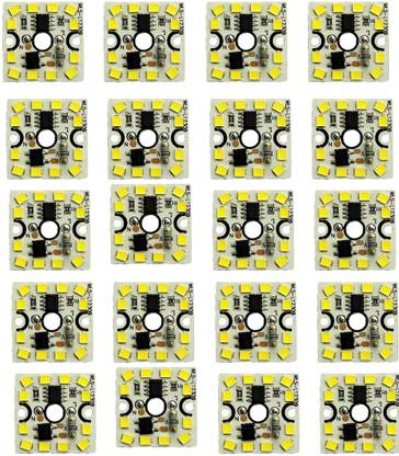 SG Flash (PACK OF 20) 9 WATT GAMMA DOB MCPCB (white light) high efficiency long lasting Electronic Components Electronic Hobby Kit