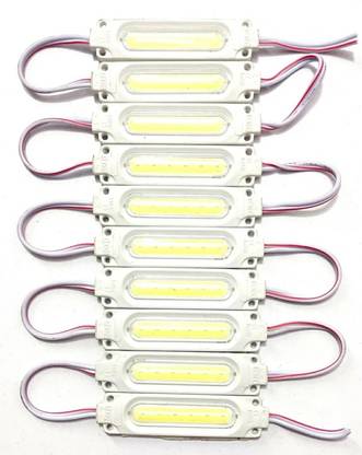 De Techlife 10 piece 12v Capsule Shape Injection Led Module(white Display Lights Electronic Hobby Kit