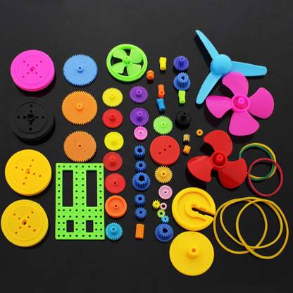 Flyrobo 55 Types of Colorful Assorted Gear Robot Helicopter Car Parts DIY Kit Electronic Components Electronic Hobby Kit