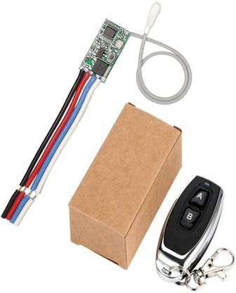Electronic spicess 433Mhz Mini Wireless Remote Control Switch DC 3.7V - 24V Micro RF Receiver Electronic Components Electronic Hobby Kit