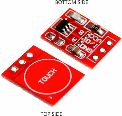 EJ LEDs CAPACITIVE TOUCH SENSOR- TTP223 BASED MODULE Electronic Components Electronic Hobby Kit