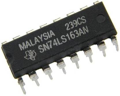 iBAT SOLUTIONS 3PCS 74LS163 Synchronous 4-Bit Binary Counter IC,74 LS 163 Counter IC Electronic Components Electronic Hobby Kit