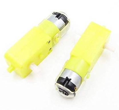 Maxwell Dual Shaft DC Geared Motor 150 RPM (BO Motor) Pack of 2 Electronic Components Electronic Hobby Kit