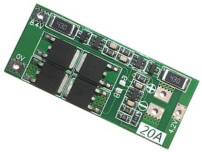 Flyrobo 2S 7.4V 8.4V 20A 18650 Lithium Battery Protection Board with Balanced Version Electronic Components Electronic Hobby Kit