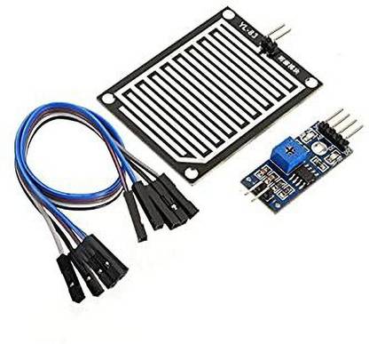IHUB ROBOTICS Rain Drop Detection Sensor Module Security Circuit and Motion Detector Electronic Hobby Kit