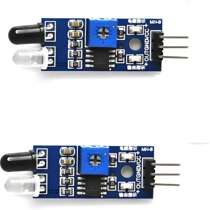 MAG BEE IR Sensor Module 3-Wire Compatible with Arduino,Raspberry Pi-Pack of 2 Electronic Components Electronic Hobby Kit