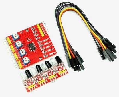 Indian Hobby Center IR Sensor Array Module - 4 Way Electronic Components Electronic Hobby Kit