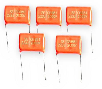AVISRI 5 pcs 223J 2KV polyester capacitor 2000 volt Electronic Components Electronic Hobby Kit