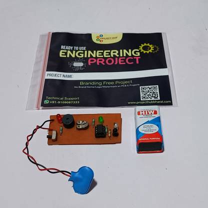 PROJECT HUB - FOR INNOVATIVE BHARAT Touch less doorbell, Ready to use Project on BrandFree/HandMade PCB board Educational Electronic Hobby Kit