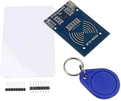 gobagee 1pc RC522 RFID Kit-13.56MHz RFID-RC522 Reader/Writer Module Smart Card RFID Chip Electronic Components Electronic Hobby Kit