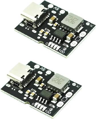 SG Flash PACK OF 2 5V2A Booster module High precision Type-C Electronic Components Electronic Hobby Kit