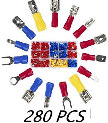 EASTRA PREMIUM QUALITY 280 PCS Insulated Wire Electrical Connectors Assortment Electronic Components Electronic Hobby Kit
