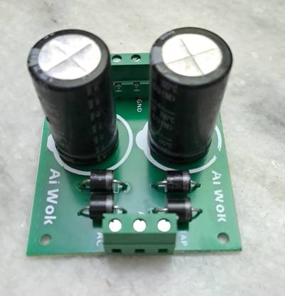 ai wok PROZL 2 Capacitor 3300uf 80v With 6A4 Diod Bridge Rectifier Power Supply Sound Recorder and Sound Circuit Electronic Hobby Kit