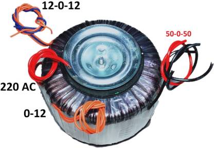Next Level Toroidal Transformer 50-0-50 volt 16 ampere 100 %copper Electronic Components Electronic Hobby Kit