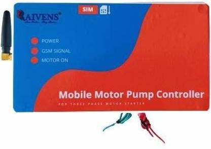 RAIVENS Three Phase Motor Controller/Water Pump Controller via Call and SMS Motor Control Electronic Hobby Kit