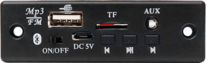 Electronic Spices Bluetooth MP3 USB FM radio player module with double direct speaker connection Electronic Components Electronic Hobby Kit
