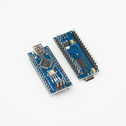 Yellow Tommy Arduino Nano V3.0 Compatible Board | ATmega328P | Pre-Soldered Pins | USB Cable Electronic Components Electronic Hobby Kit