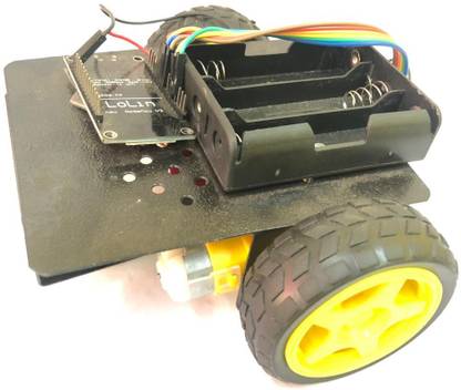 VERONICS Wifi Robotic Car Kit with Programming on Node MCU Educational Electronic Hobby Kit