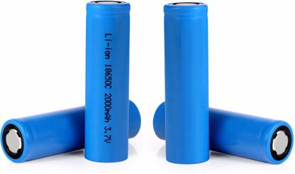 gobagee Branded 18650 Rechargeable Li-ion battery 4 pcs 3.7V Battery Electronic Components Electronic Hobby Kit
