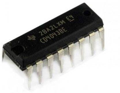 iBAT SOLUTIONS 3PCS CD4043 CMOS Quad 3-State RS Latch IC,CD 4043 Electronic Components Electronic Hobby Kit