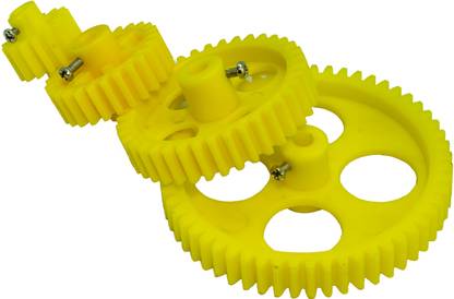 Ovicart Pair of 1 Plastic Gear 56 Tooth + 38 Tooth + 26 Tooth + 16 Tooth DIY Project Motor Control Electronic Hobby Kit