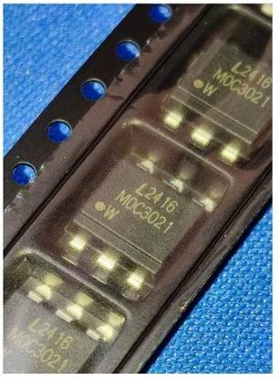 iBAT SOLUTIONS MOC3021S-TA1 SMD-6P Lite-On opto coupler isolators (Pack of 1) Electronic Components Electronic Hobby Kit